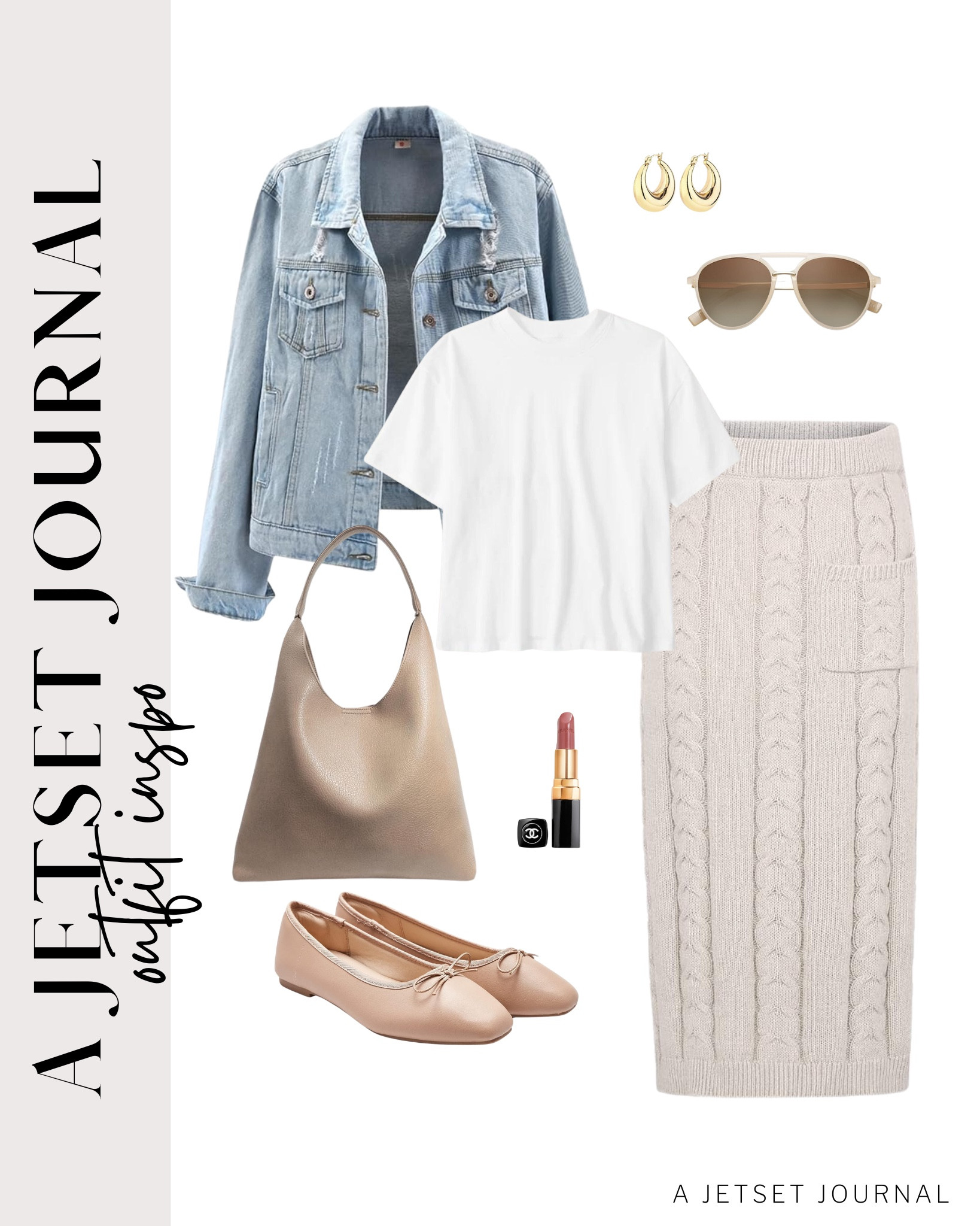 Keep it cozy and stylish with this knit skirt paired with a classic white tank top and jacket!
dressy outfit idea, how to style, trendy fashion, fall outfit, fall vibes, amazon finds, amazon fashion, top picks, transitional style

#LTKU #LTKStyleTip #LTKSeasonal