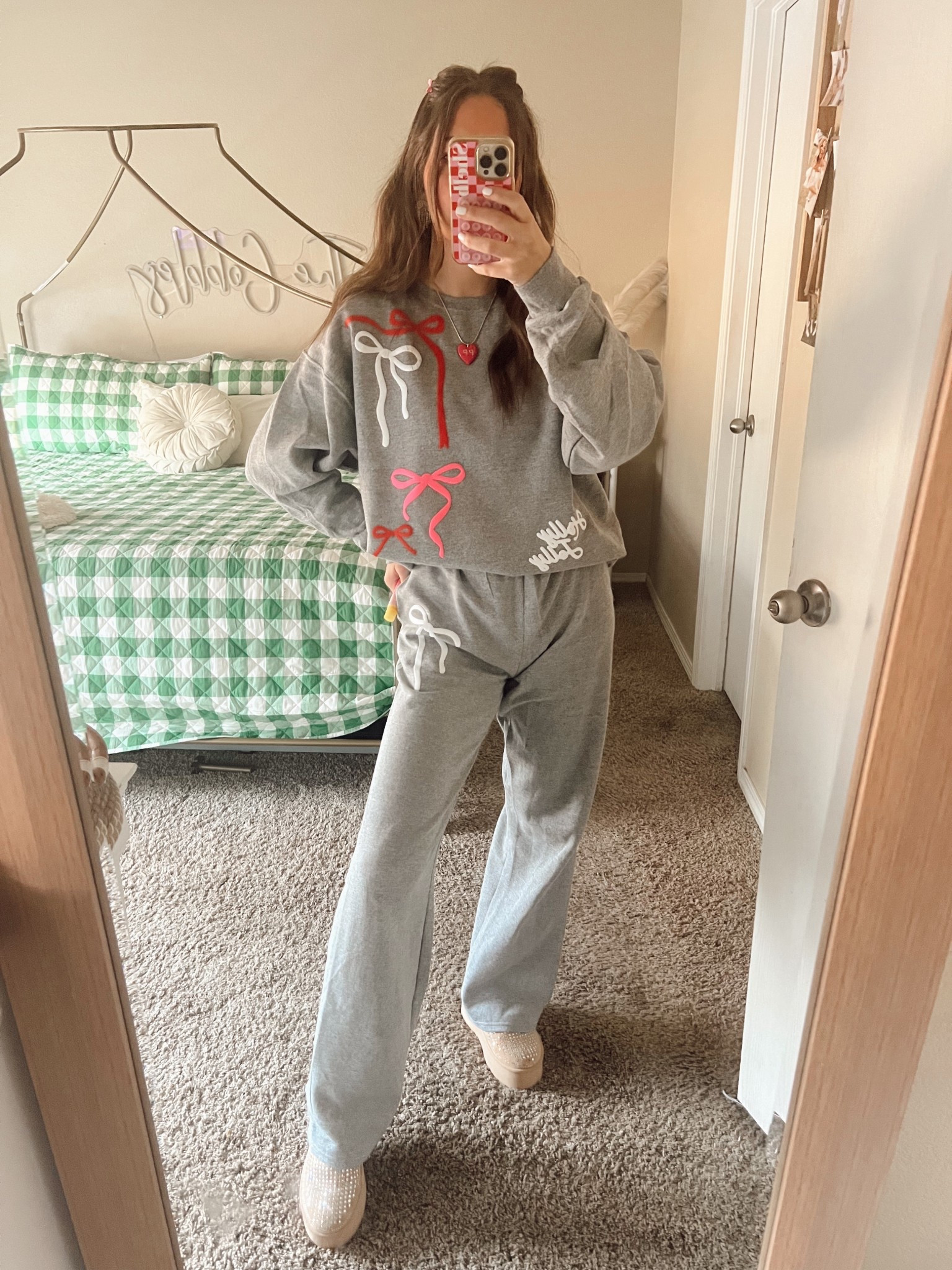 Casual, comfy, and cute outfit of the day in this little matching set! Ready to run all of the Christmas errands! 

#LTKootd #LTKHoliday #LTKdayinmylife