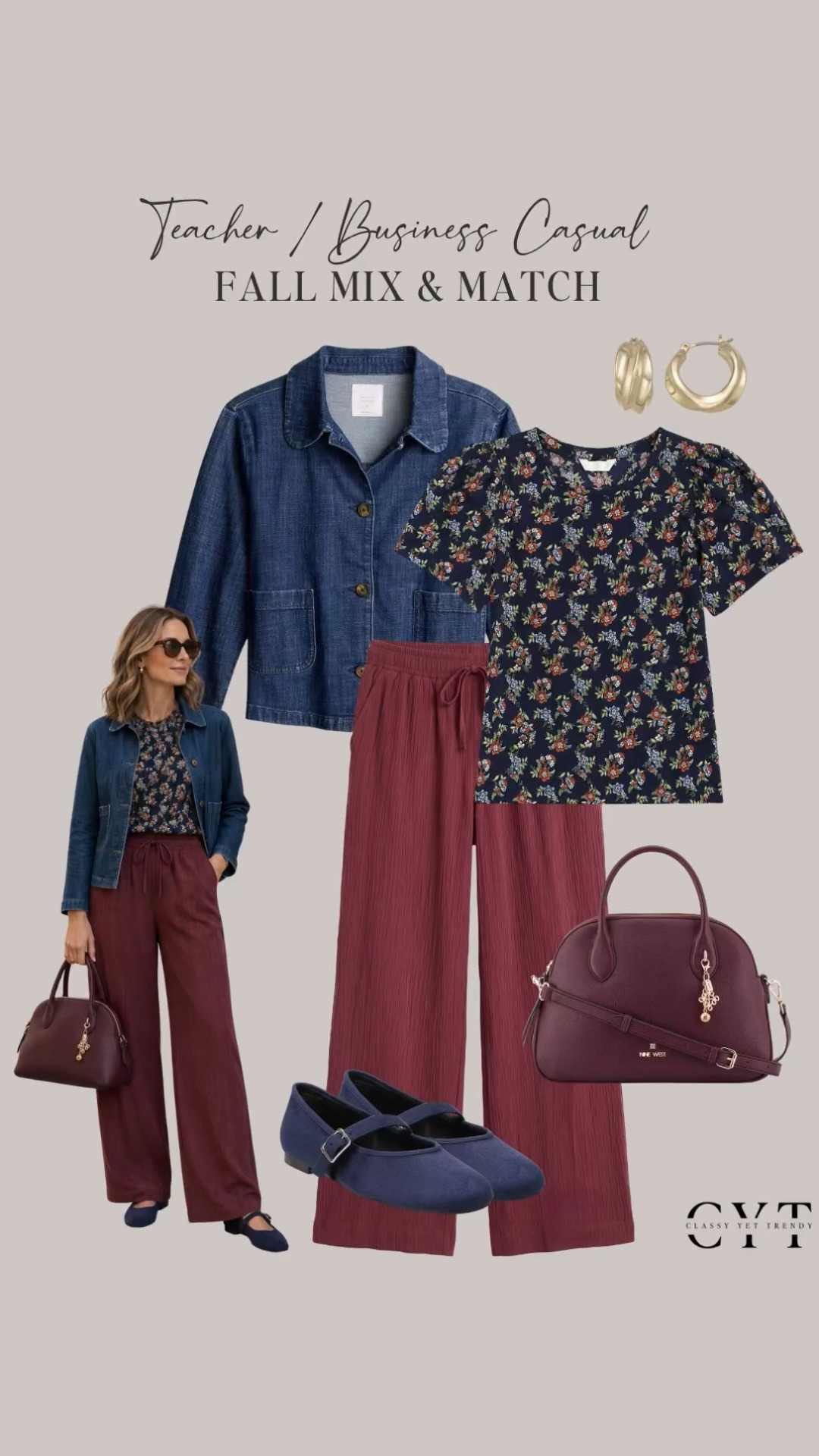 Teacher & Business-Casual Fall Mix and Match Outfits 🍁 Fall colors that will all coordinate for lots of outfit combinations! Make even more outfits by adding pieces from your closet ✔️Shop everything at @kohls #kohls #kohlspartner #kohlsfinds

#teacheroutfits #businesscasual
 

 