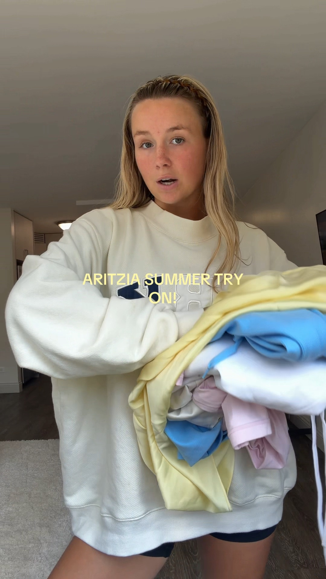 Aritzia try on!! Wearing a small or 4 in everything

#LTKootd #LTKgrwm #LTKdayinmylife