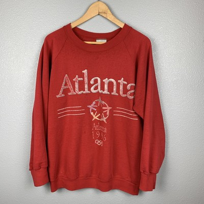 Vintage 1996 Atlanta Centennial Olympic Games Delta Red Sweatshirt Size Large | eBay US