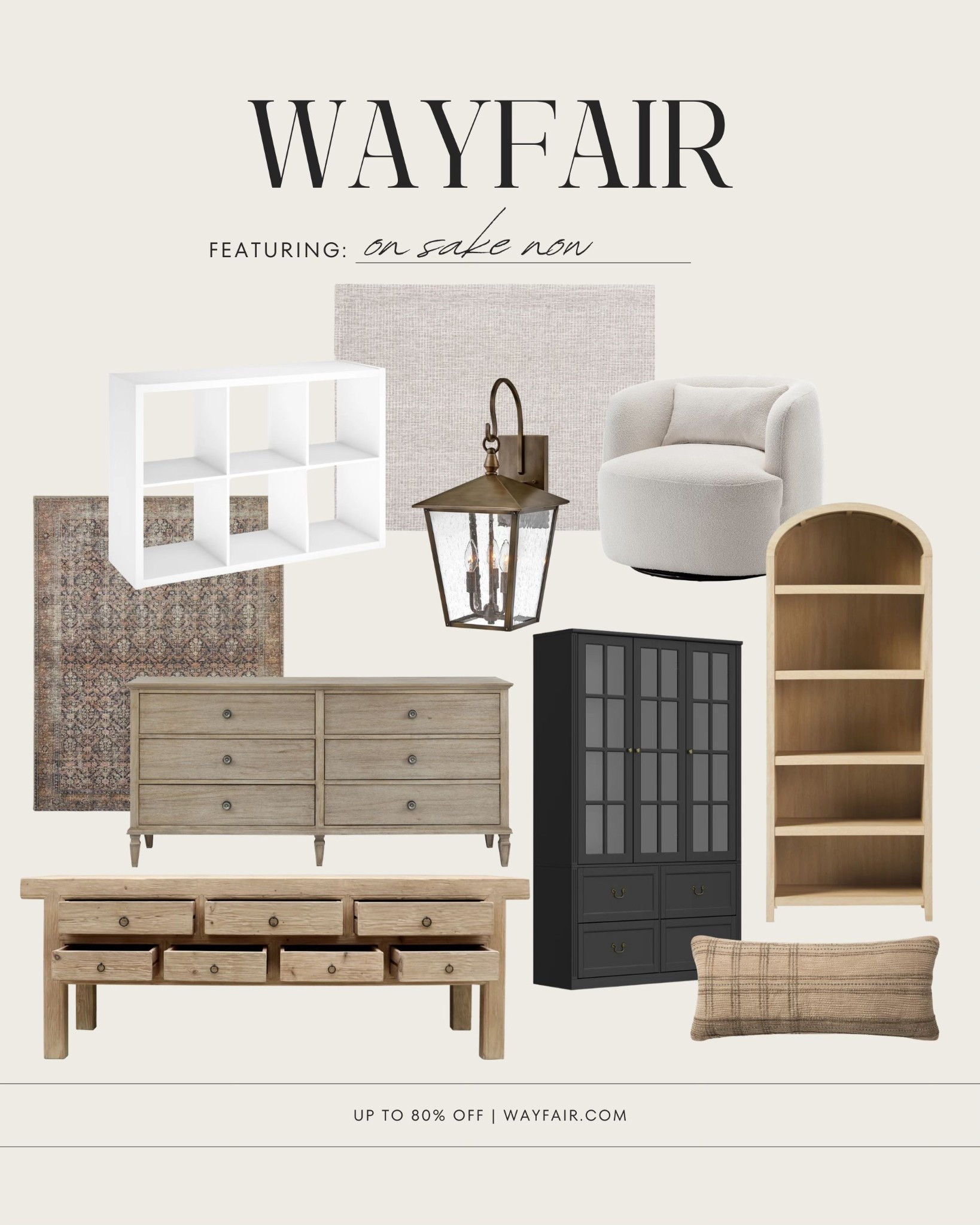 The Wayfair Way Day sale ends tomorrow! Save up to 80% off and everything ships free! 

#LTKSeasonal #LTKSaleAlert #LTKHome