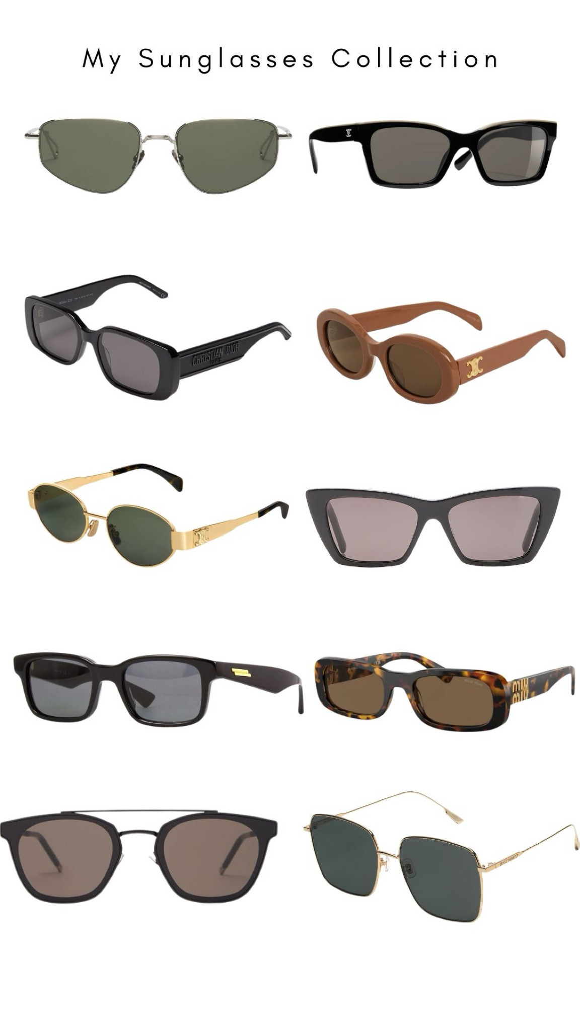 All of my favorite sunglasses in one place (first pair is from Ahlem.)

#LTKStyleTip #LTKSeasonal