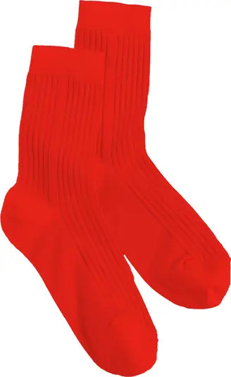 Stems Silky Rib Crew Socks | Nordstrom | Nordstrom