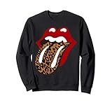 Rolling Stones Classic Leopard Tongue Sweatshirt | Amazon (US)