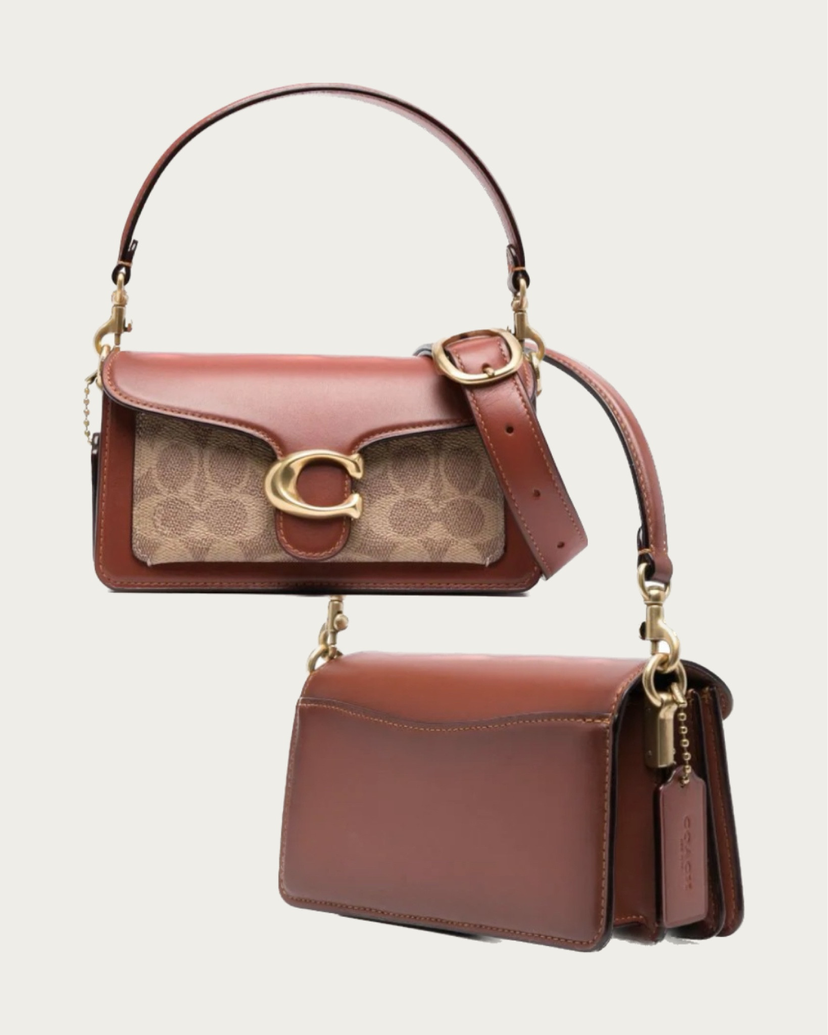 Perfect Coach Tabby leather shoulder bag in brown🤎

#LTKitbag #LTKstyletip