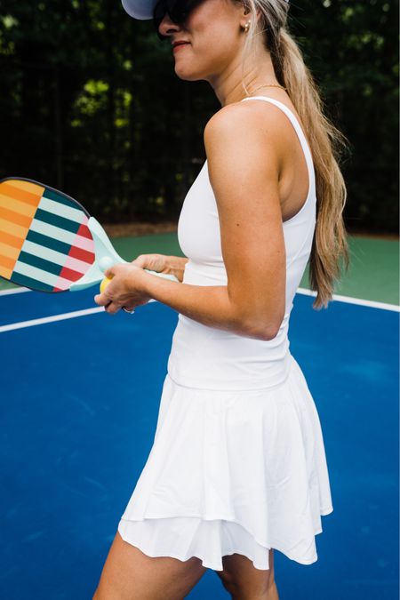 Tennis dress
Tennis skirt
Pickleball outfit 

#LTKActive #LTKfitness