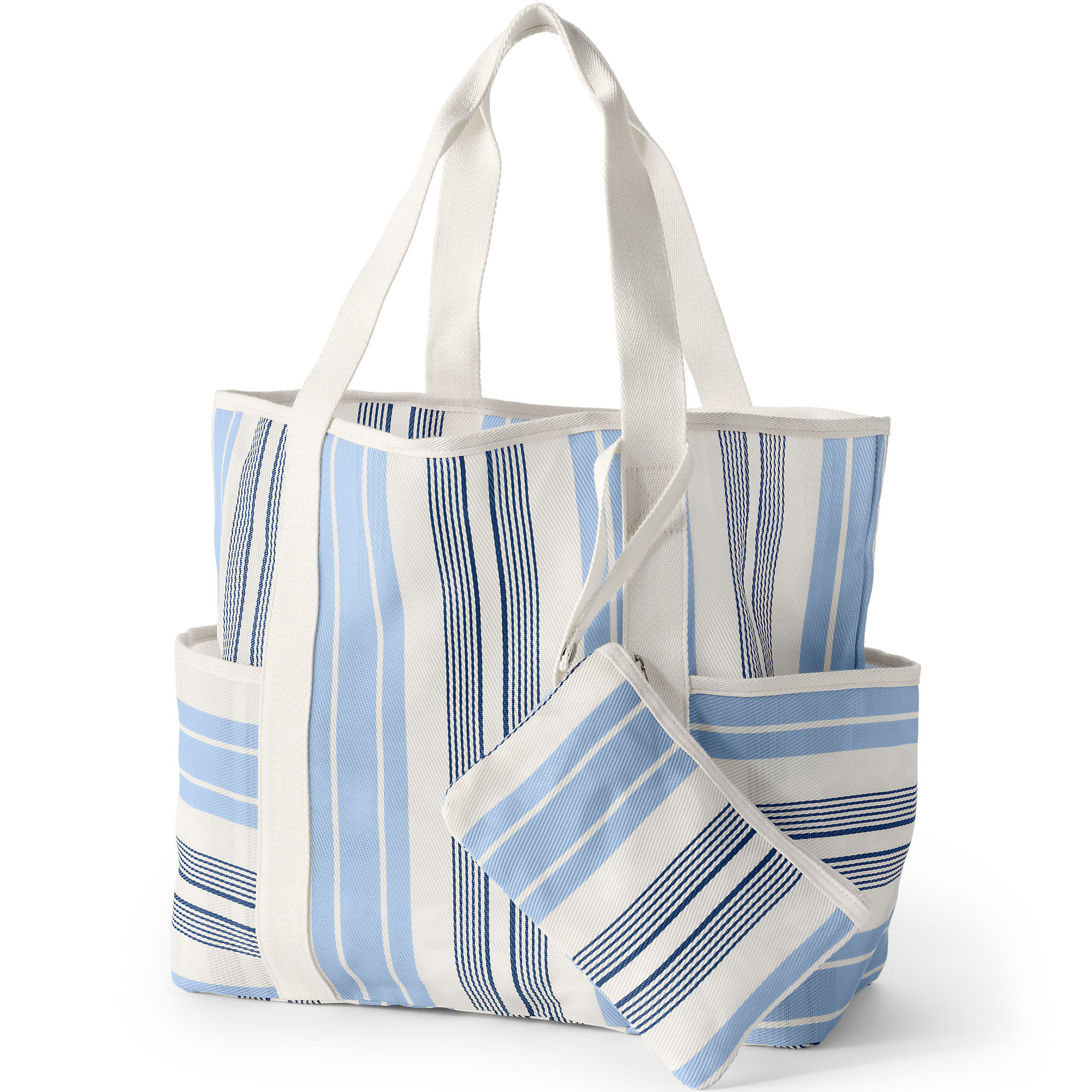 Large Mesh Beach Tote | Lands' End (US)