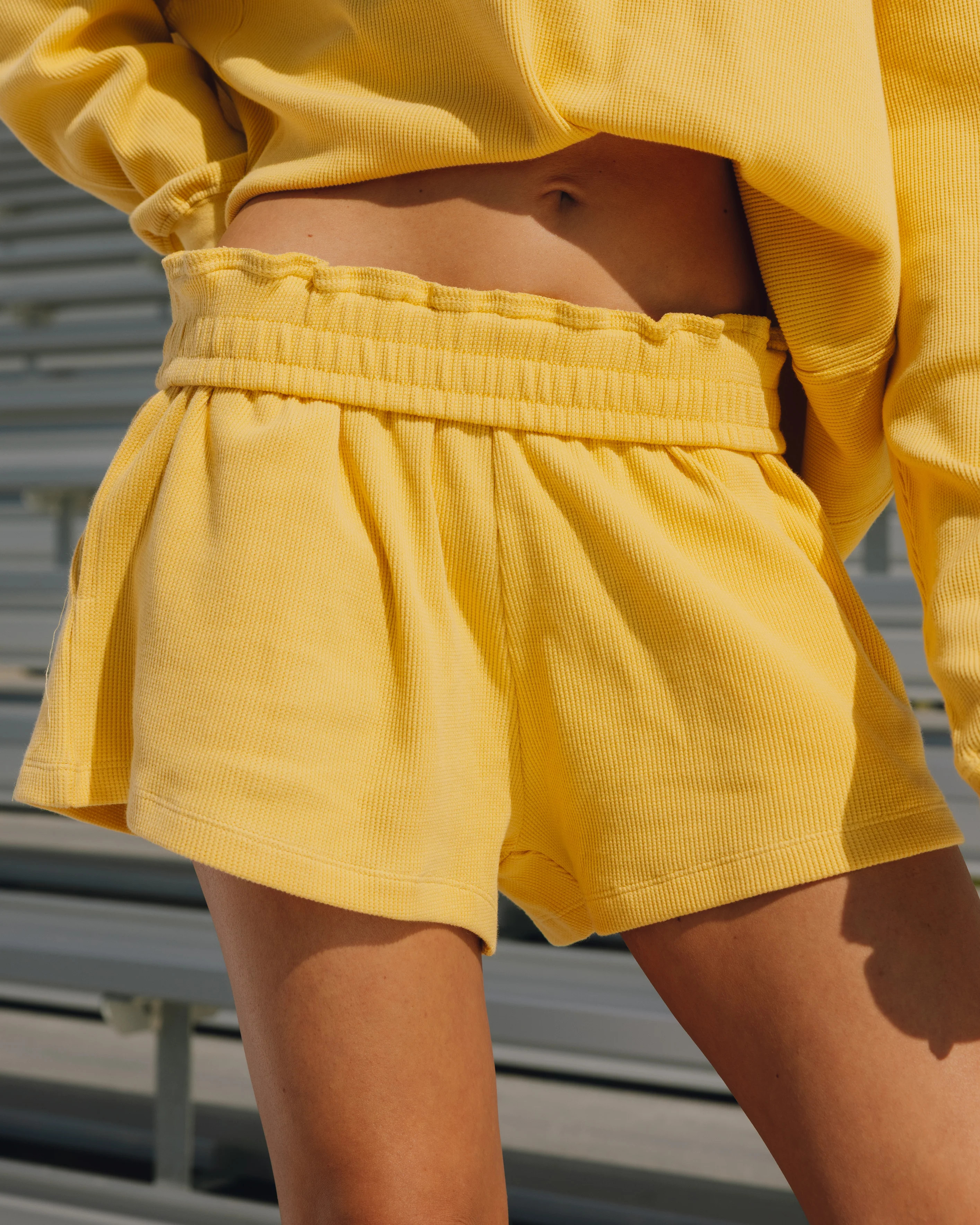 Thermal Resort Shorts - Sunny | Daily Drills LLC