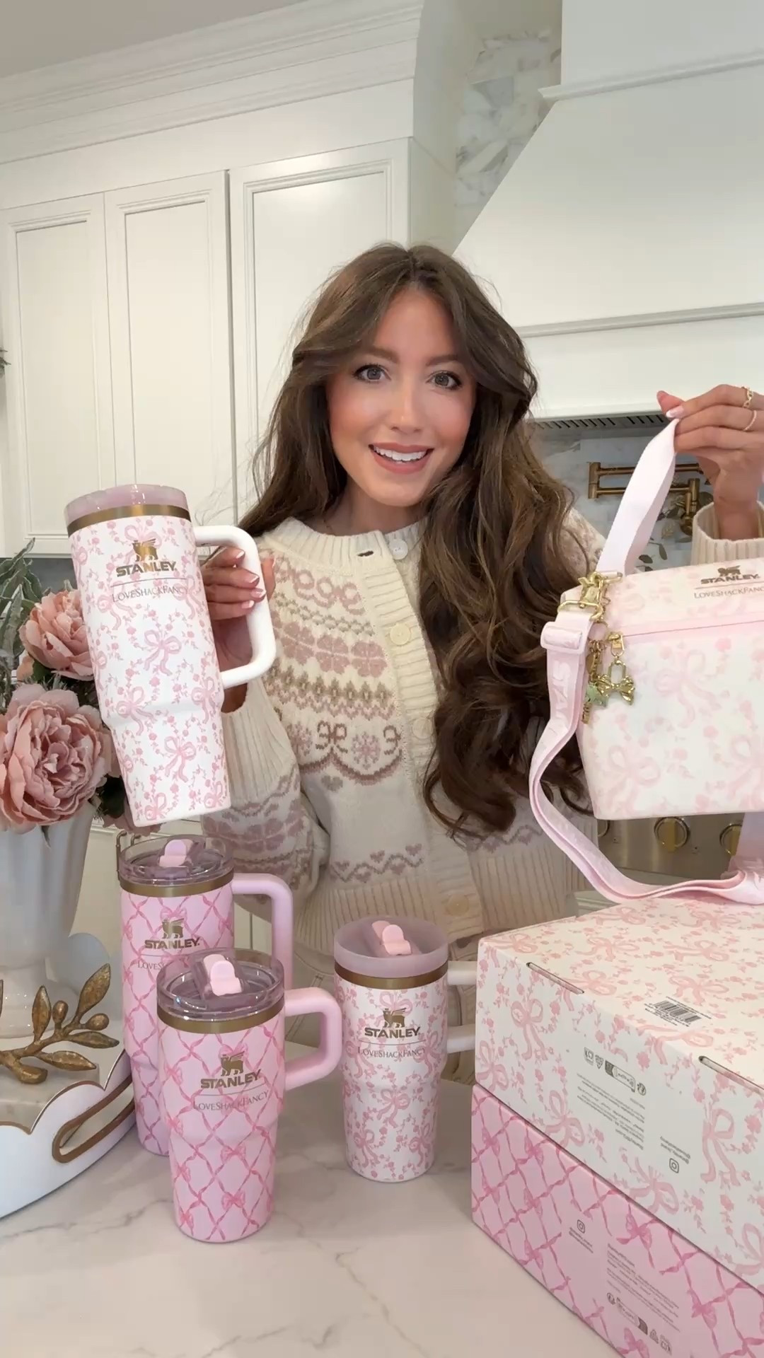 Stanley X LoveShackFancy just launched!! 🎀 comes in the prettiest 4 prints - there are so many options to chose for the perfect holiday gift!! @stanley_brand #StanleyPartner 

#LTKGiftGuide #LTKSeasonal #LTKHoliday