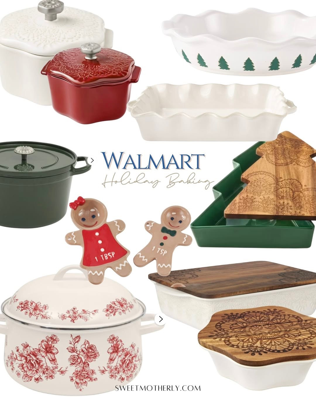 Walmart holiday bakeware and cookware

Holiday bakeware
Holiday cookware
Baking sheets
Cookie cutters
Cake pans
Roasting pans
Dutch ovens
Mixing bowls
Festive kitchen tools
Seasonal baking supplies

#LTKCyberWeek #LTKHoliday #LTKSaleAlert