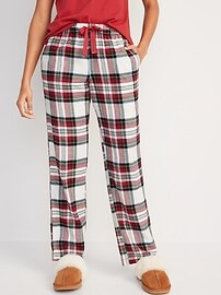 Printed Flannel Pajama Pants for Women | Old Navy (US)