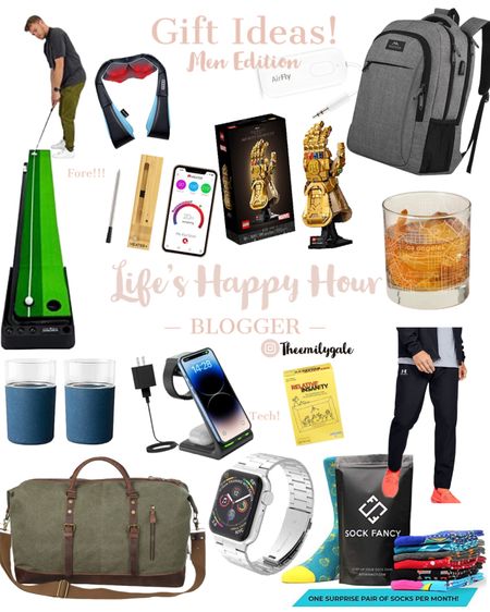 Gift guides for the man in your life! Finding something functional, fun or for their hobbies make for such a great gift! Perfect gifts for brothers, boyfriends, husbands, or dads!! 

#LTKGiftGuide #LTKHoliday #LTKunder50