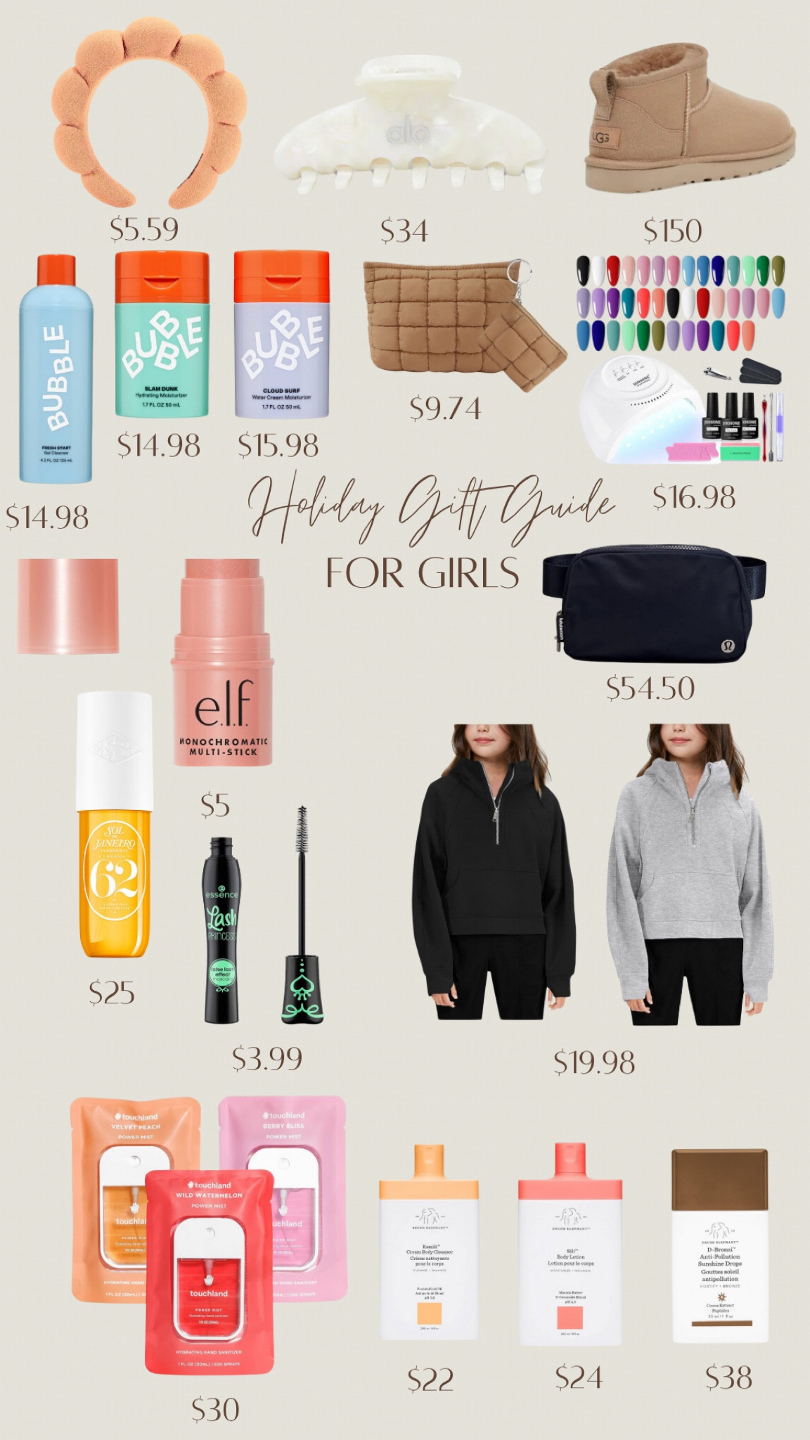 Holiday Gift Guide for the girly girls ♥️✨

#LTKHoliday #LTKGiftGuide #LTKFindsUnder50