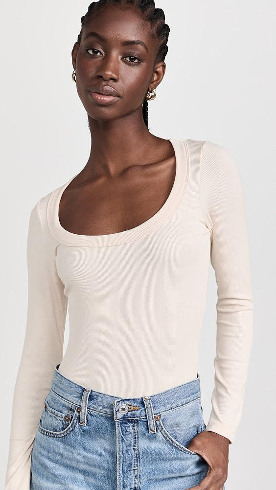 LNA Crown Scoop Long Sleeve | Shopbop | Shopbop