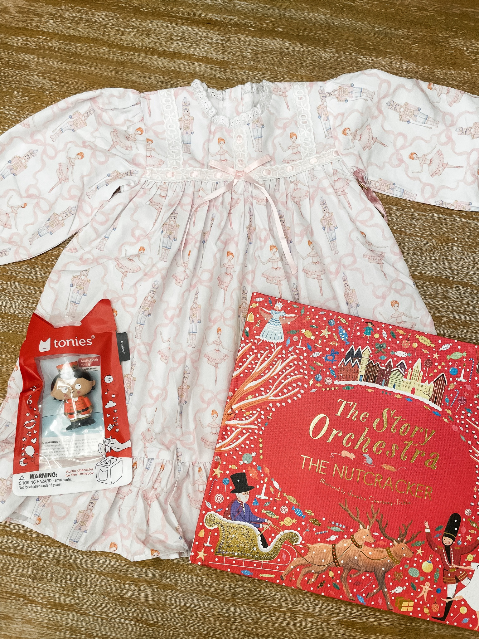 Our girls are loving the Nutcracker ballet and this is surely going to get them ready for Christmas! I love these Story Orchestra books and Tonies. These nightgowns are also so sweet and will make the perfect Christmas pajamas!

#LTKSeasonal #LTKHoliday #LTKGiftGuide