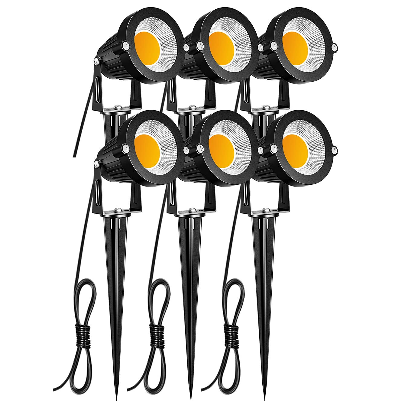 ZUCKEO Low Voltage Landscape Lights 5W LED Landscape Lighting 12V 24V Outdoor Spotlights Waterpro... | Amazon (US)