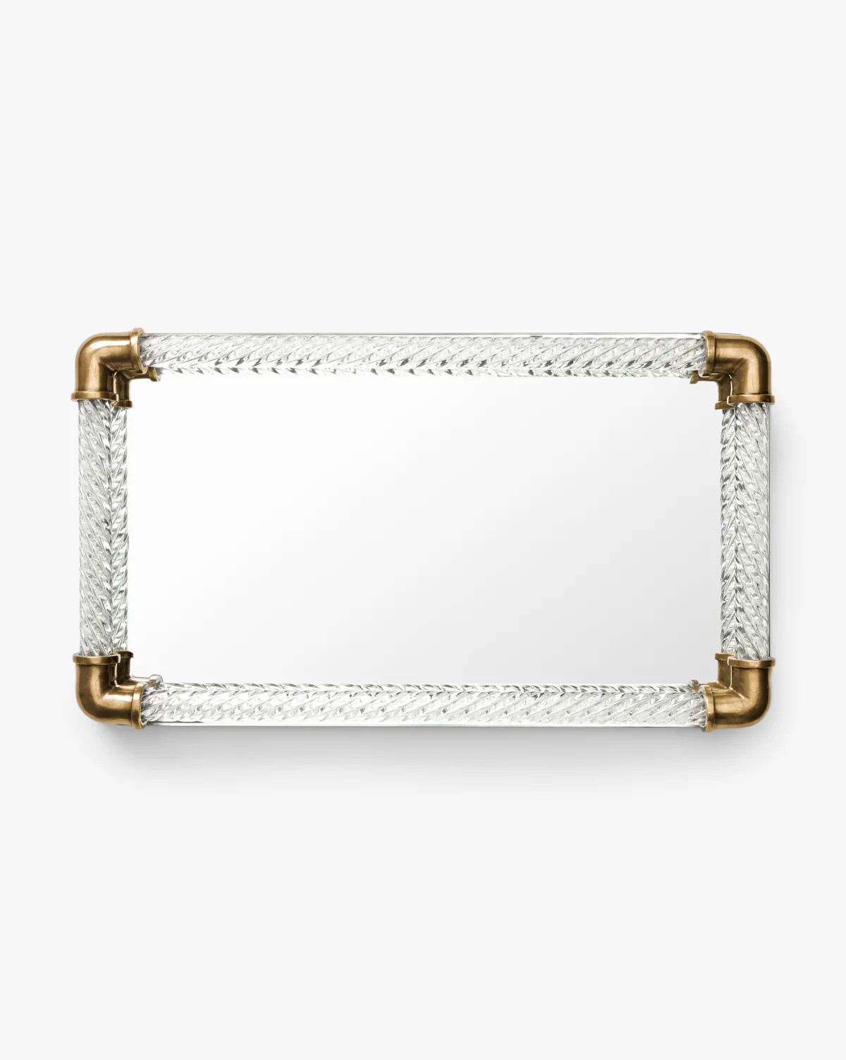 Rhodes Brass & Glass Tray | McGee & Co. (US)