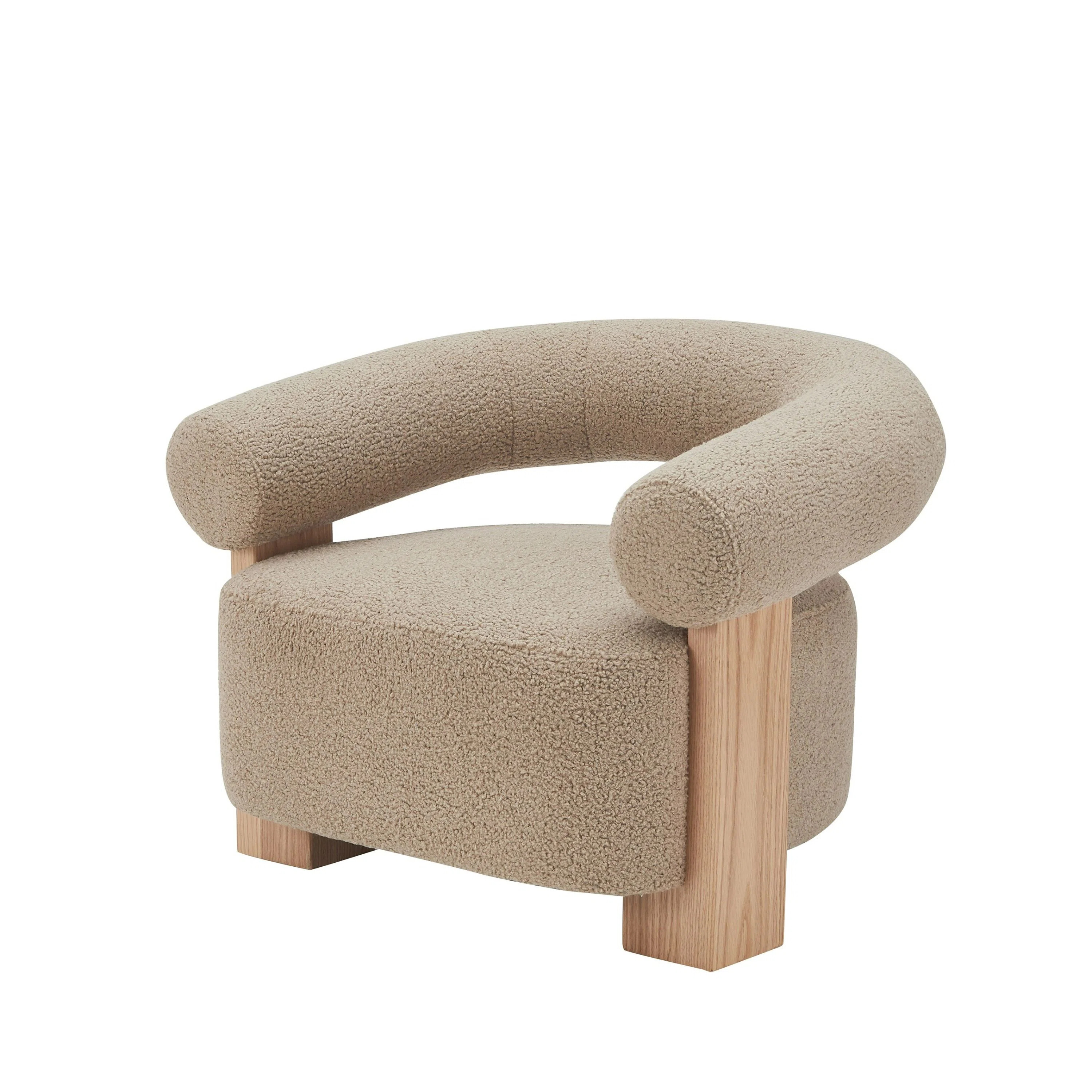 Damorian Upholstered Barrel Chair | Wayfair North America