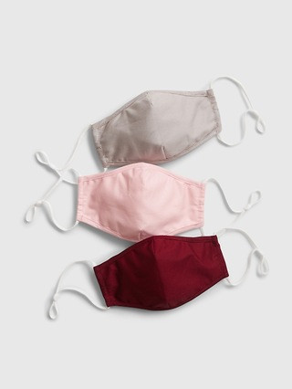 Kids Contour Mask with Filter Pocket (3-Pack) | Gap (US)