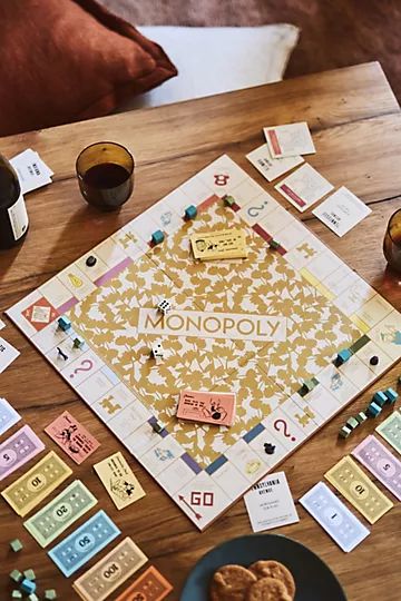 Vintage Bookshelf Edition Monopoly Game | Anthropologie (US)