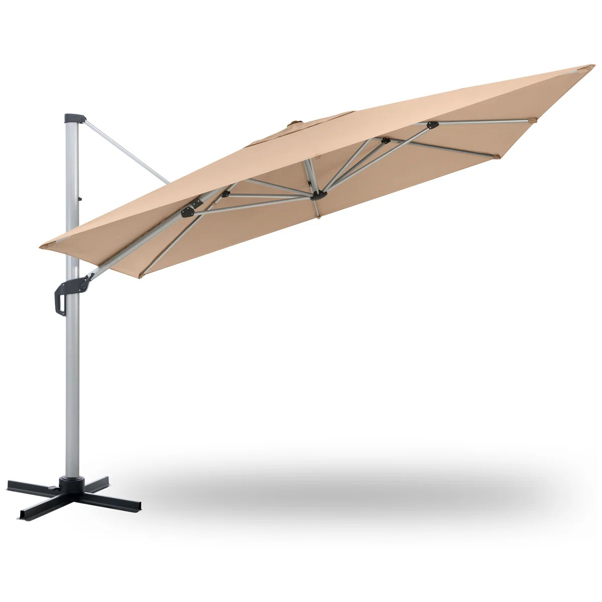 Gentle Chic 132" Patio 11FT Outdoor Cantilever Umbrella | Wayfair North America
