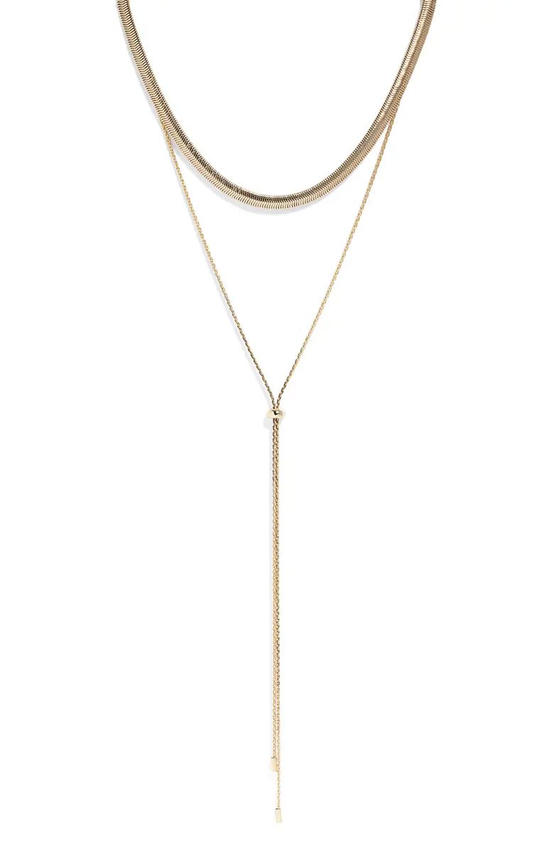 Set of 2 Omega Chain Necklaces | Nordstrom