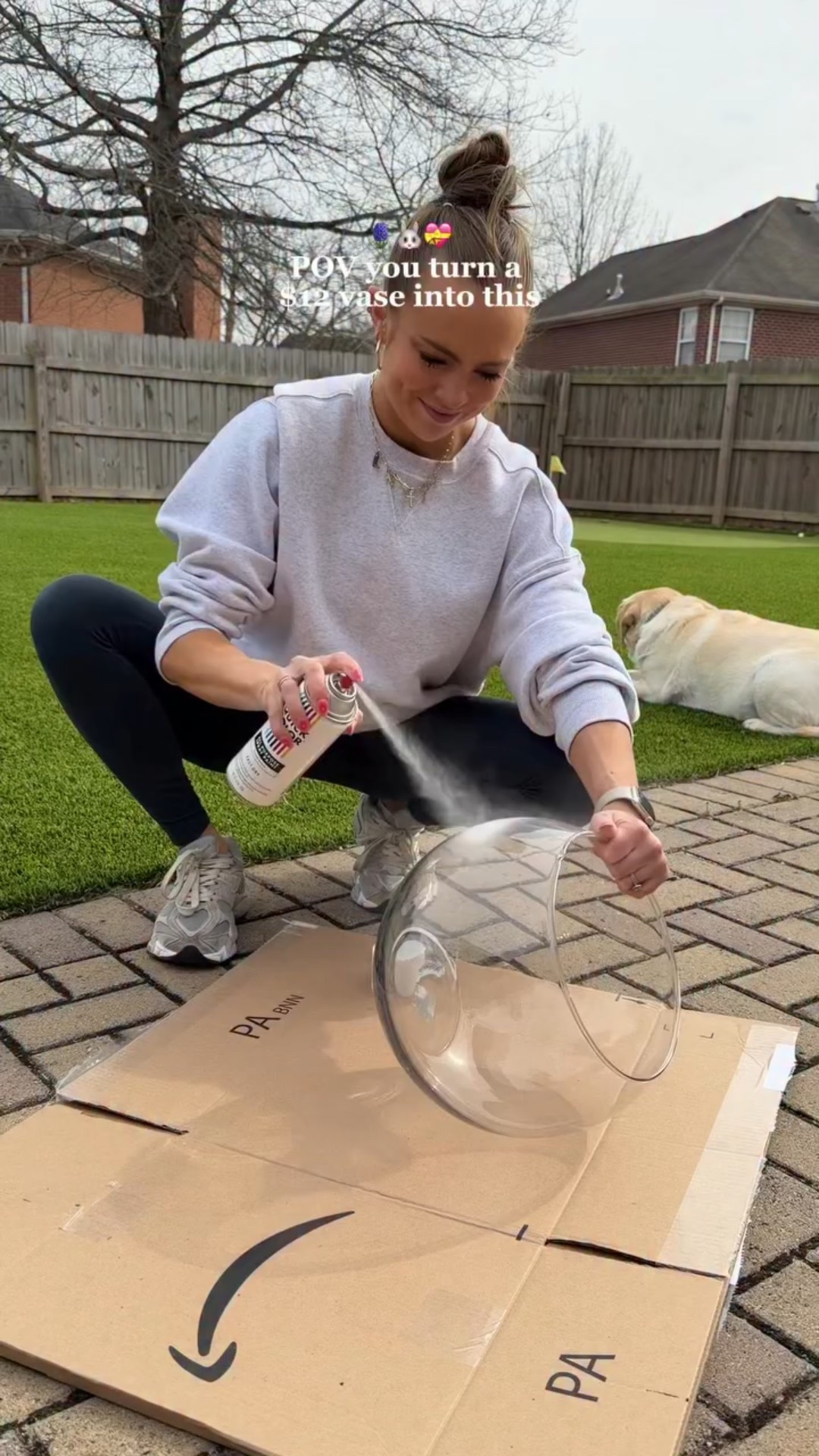 $12 vase or pottery barn? 🤭 this diy was so easy & makes the perfect spring centerpiece arrangement!! 

Follow @kimberlyj_king for more easy crafts & comment VASE for links to everything for the vase flip & my spring centerpiece decor 🌸 #craftideas #homedecor #spring #easterdecor #easydiy vase decoupage girls night craft idea fun cute Amazon finds Easter spring rattan bunnies faux floral pink tulips