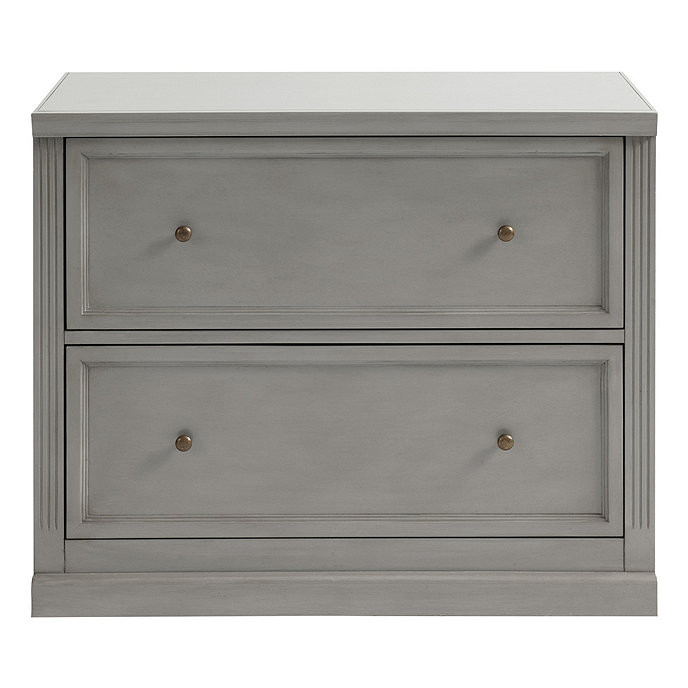 Tuscan File Console - Warm Gray | Ballard Designs, Inc.