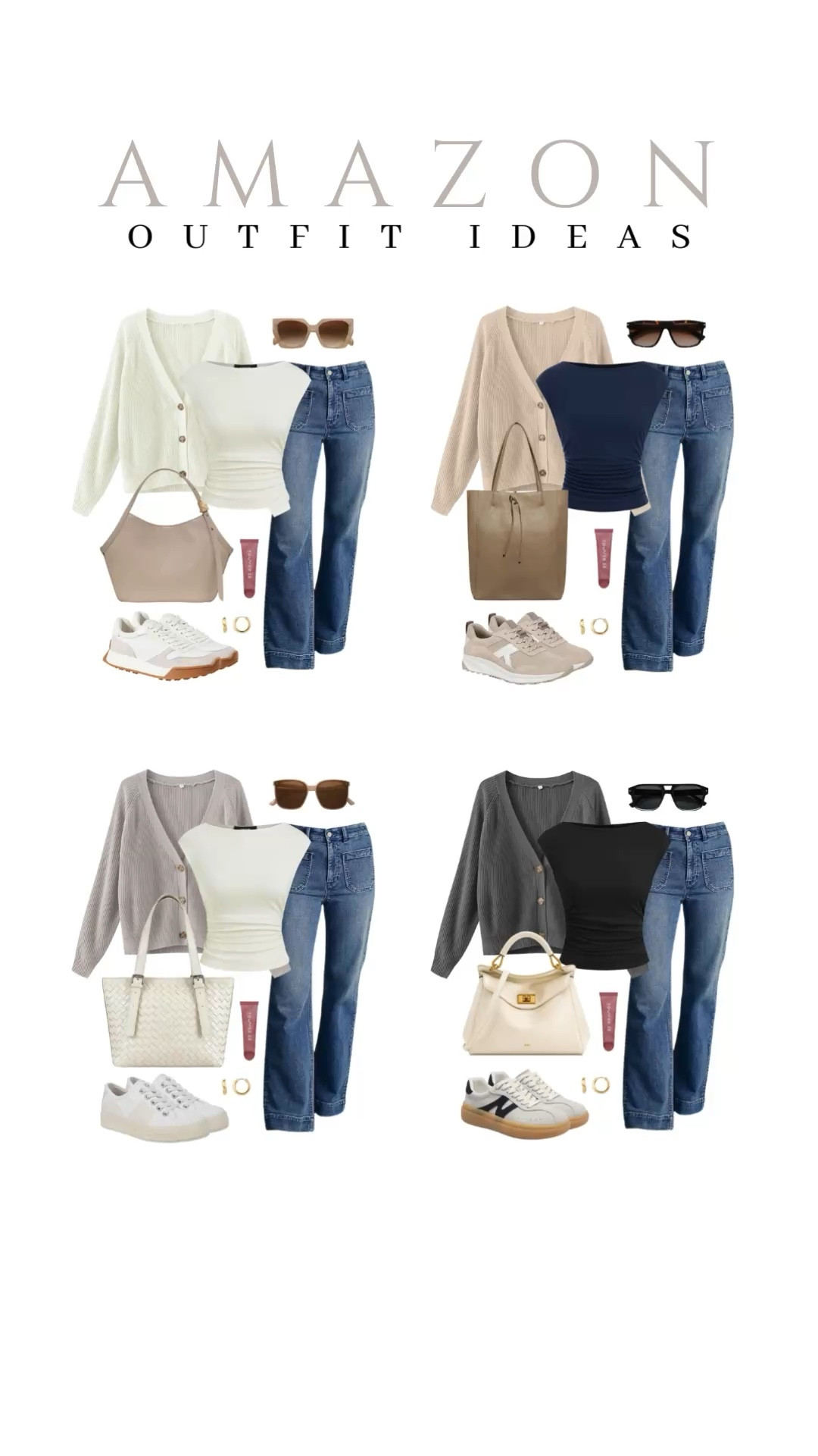New favorite piece! This boat neck top with wide leg jeans makes styling outfits so easy.
tower 28 lip balm, huggie hoop earrings, leather tote bag, lace up sneakers, spring outfit idea, casual look, vacation style, makeup must have, beauty favorite, functional bag, amazon fashion, affordable style

#LTKSeasonal #LTKU #LTKootd