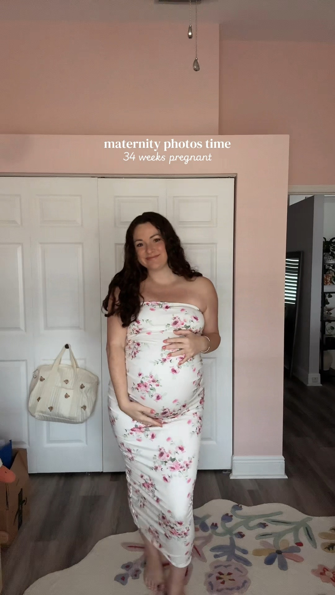 Maternity photo shoot fit🌸

#LTKBump #LTKootd