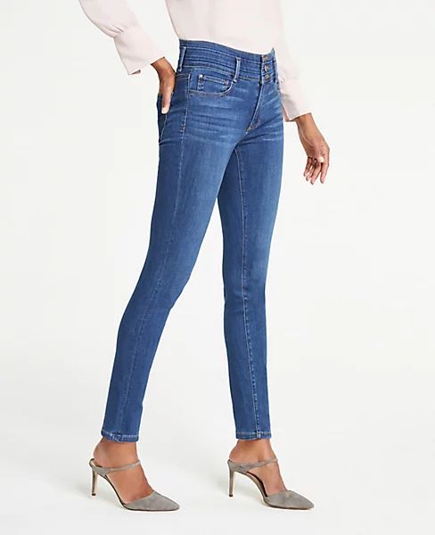 Petite High Rise All Day Skinny Jeans | Ann Taylor (US)