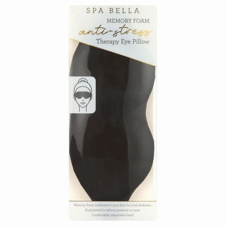 Spa Bella Memory Foam Sleep Mask | Walmart (US)