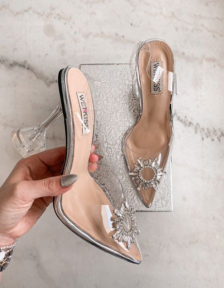 The perfect New Years Eve heel or for any special occasion! Huge savings with this designer inspired look! 

Xx

#newyearseve #nye 

#LTKunder100 

#LTKHoliday #LTKshoecrush