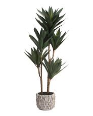 32in Agave In Cement Pot | Home Essentials | Marshalls | Marshalls