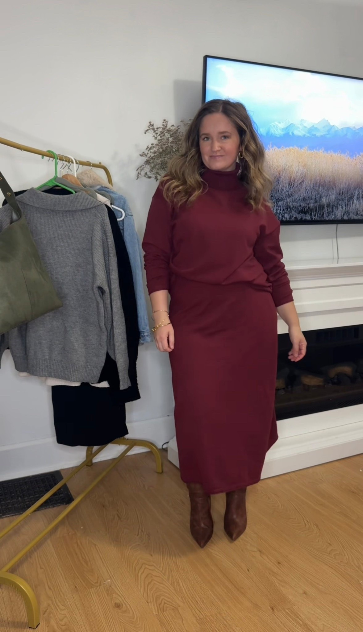 A fall outfit you can wear anywhere — winery, date night, Thanksgiving, work, church… this sweater dress is such a closet staple. Paired it with boots for a polished look! 🤎
#ltkthanksgiving #ltkfriendsgiving #ltkfalloutfits #ltkfall #ltkamazon #ltkfamilyphotos #ltkwomanfashion 

#LTKHoliday #LTKStyleTip #LTKSeasonal