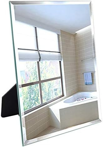 Calenzana Frameless Mirror Wall Hanging and Desk Standing, Compatible with Makeup Vanity Mirrors,... | Amazon (US)