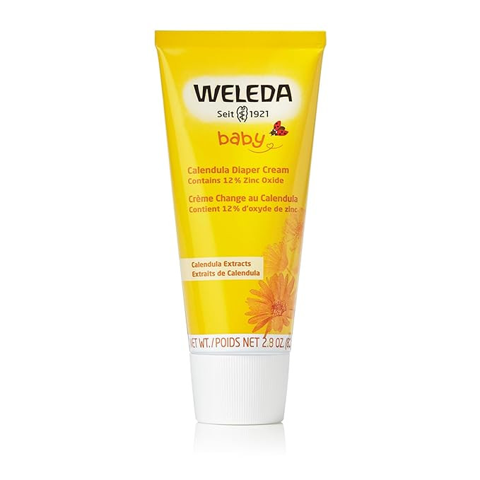 Weleda Baby Calendula Diaper Cream, 2.8 Fluid Ounce, Plant Rich Protection with Calendula, Chamom... | Amazon (US)