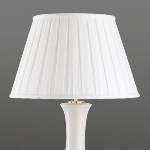 Box Pleat Linen Lamp Shade | Ballard Designs, Inc.