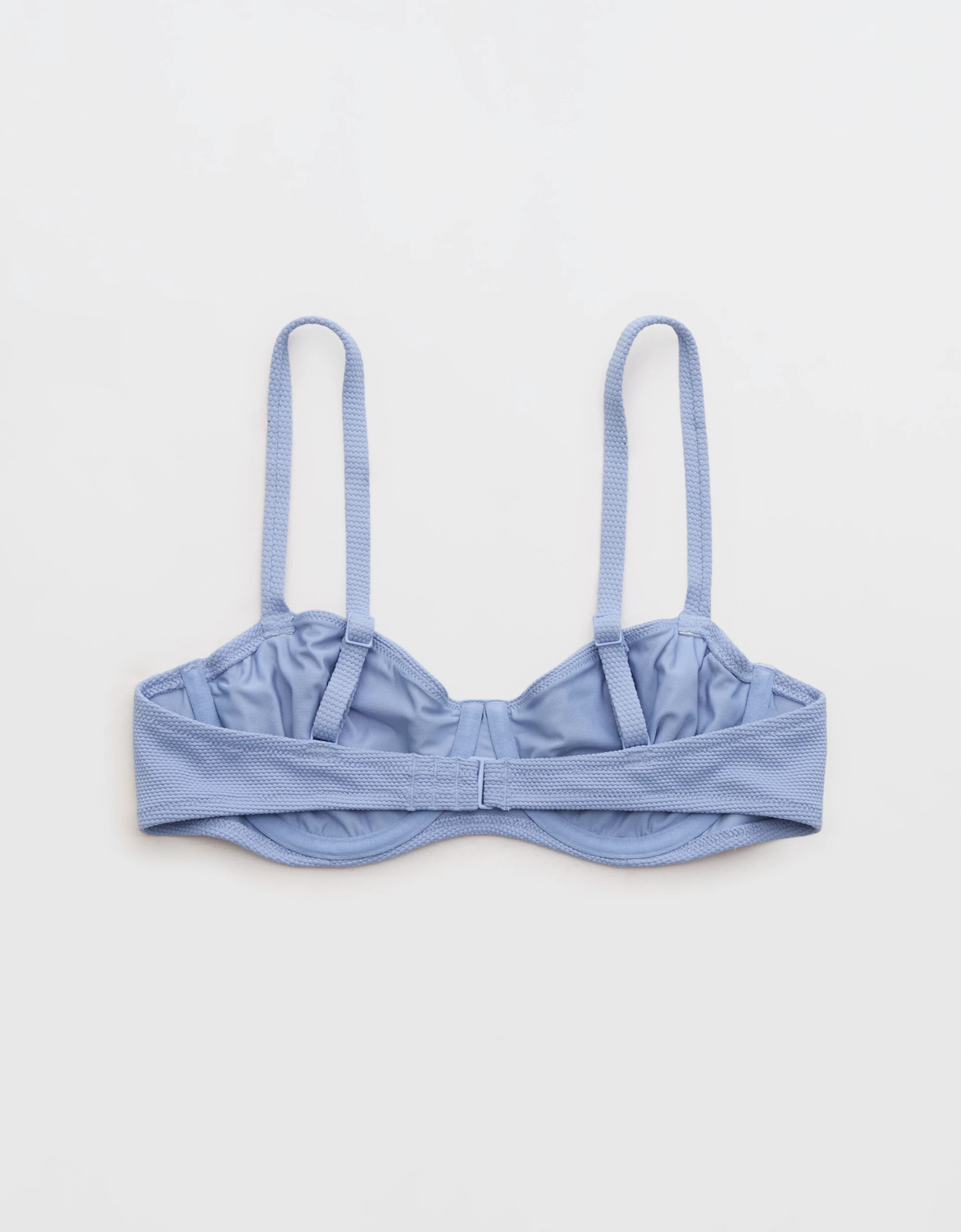 Aerie Pique Unlined Underwire Bikini Top | Aerie