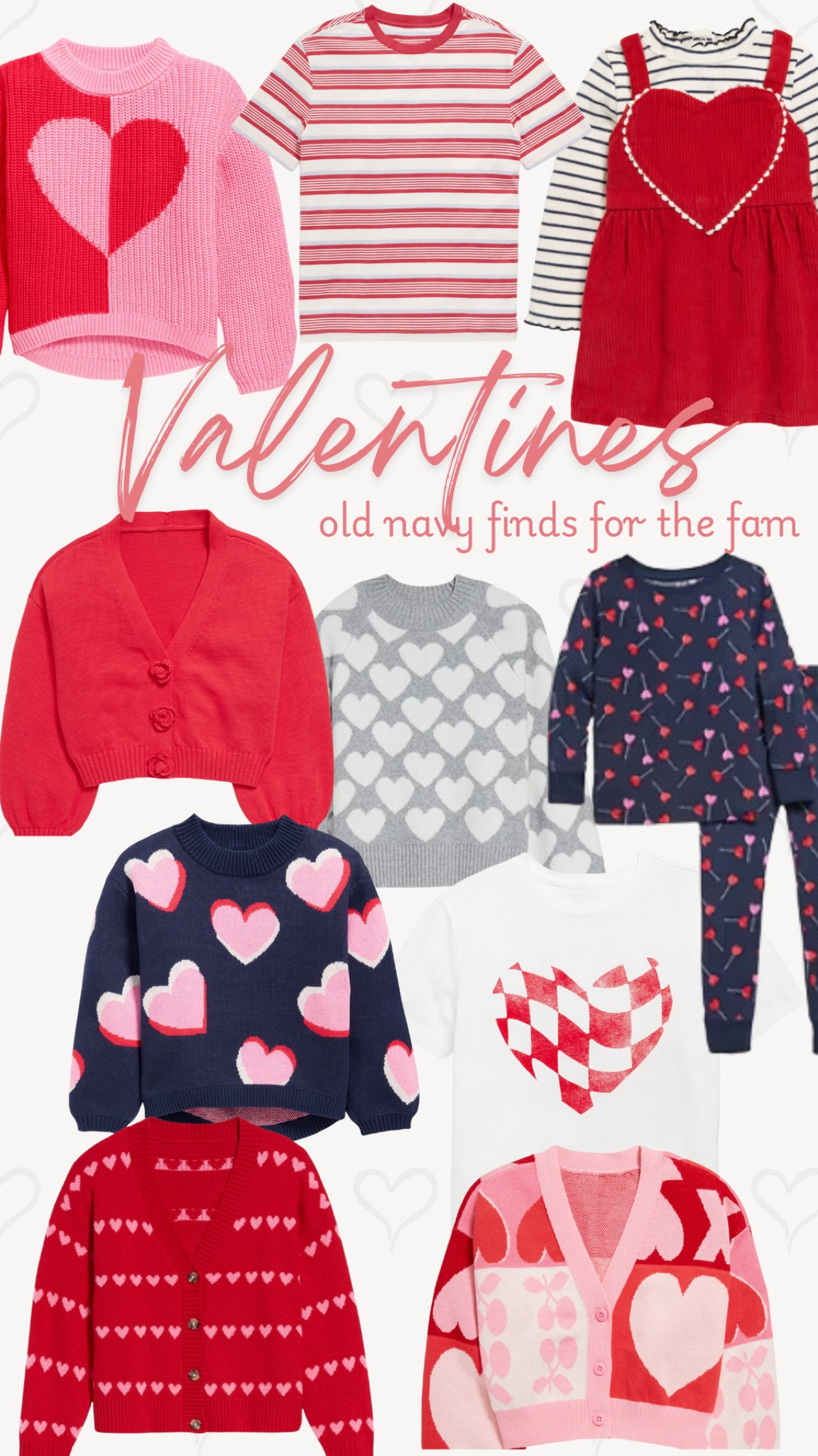 Old Navy Valentines finds for the whole family!

THEBLOOMINGNEST valentines hearts holiday toddler baby womens boys 

#LTKKids #LTKSeasonal #LTKStyleTip