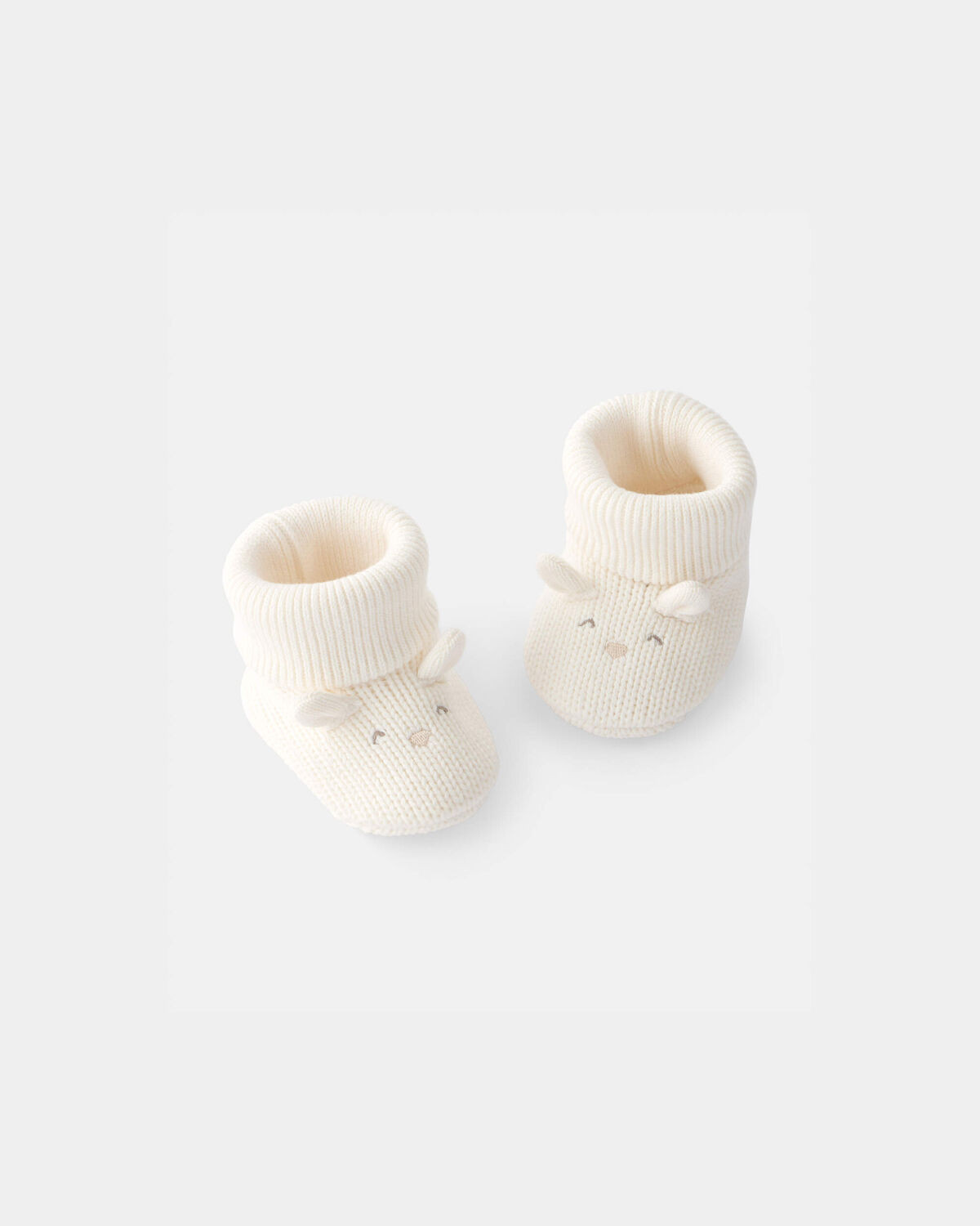 Baby Easter Bunny Booties - Ivory | Carter's Inc