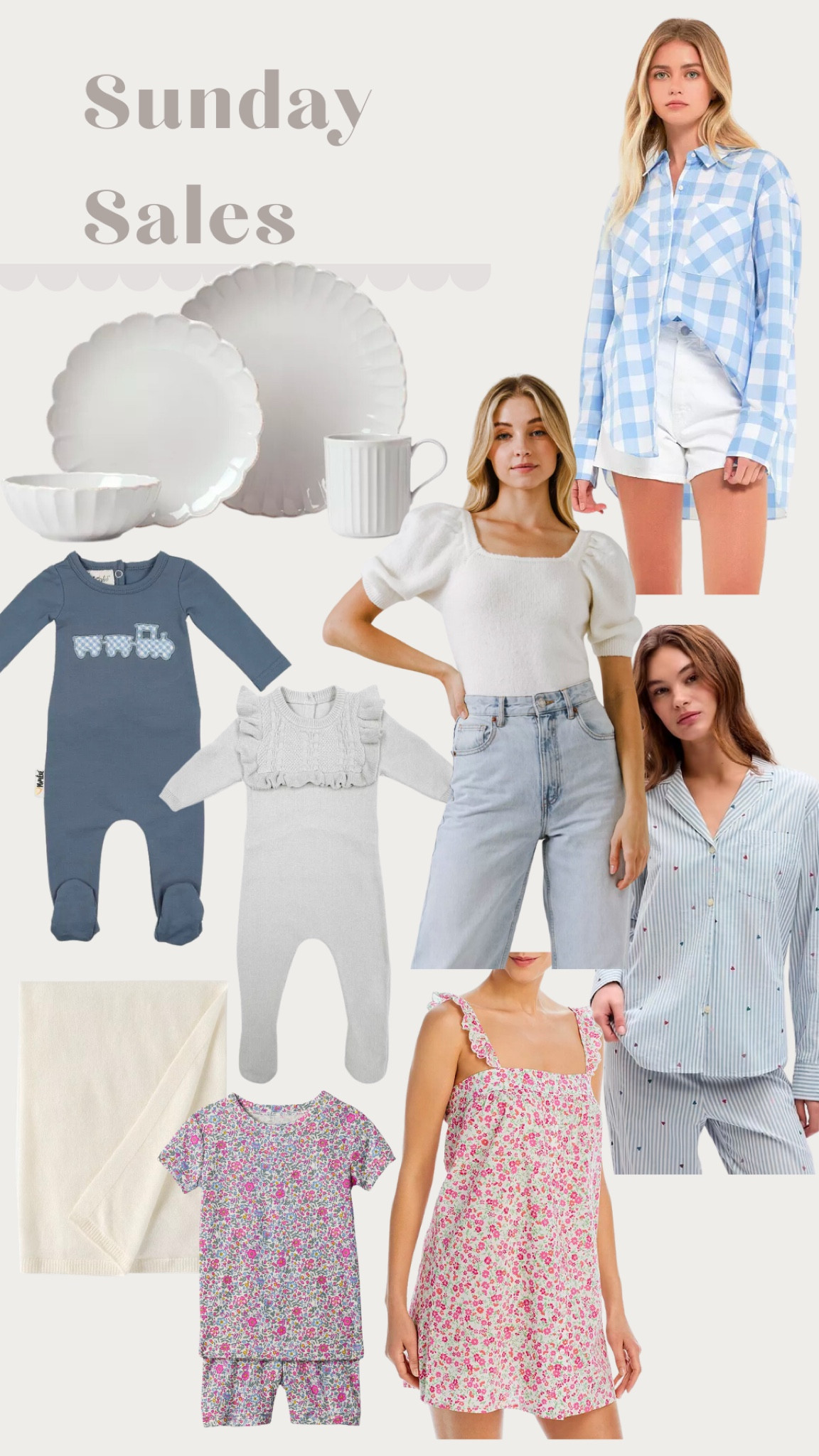 Sunday sales

#babyclothes #scallops #gingham

#LTKsalealert #LTKbaby #LTKfindsunder100