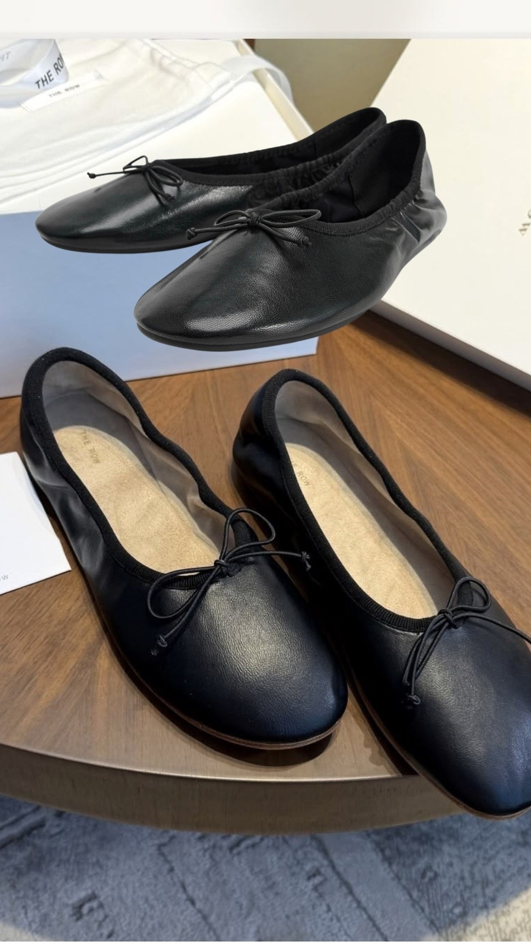 The Row ballet flats for less 🖤