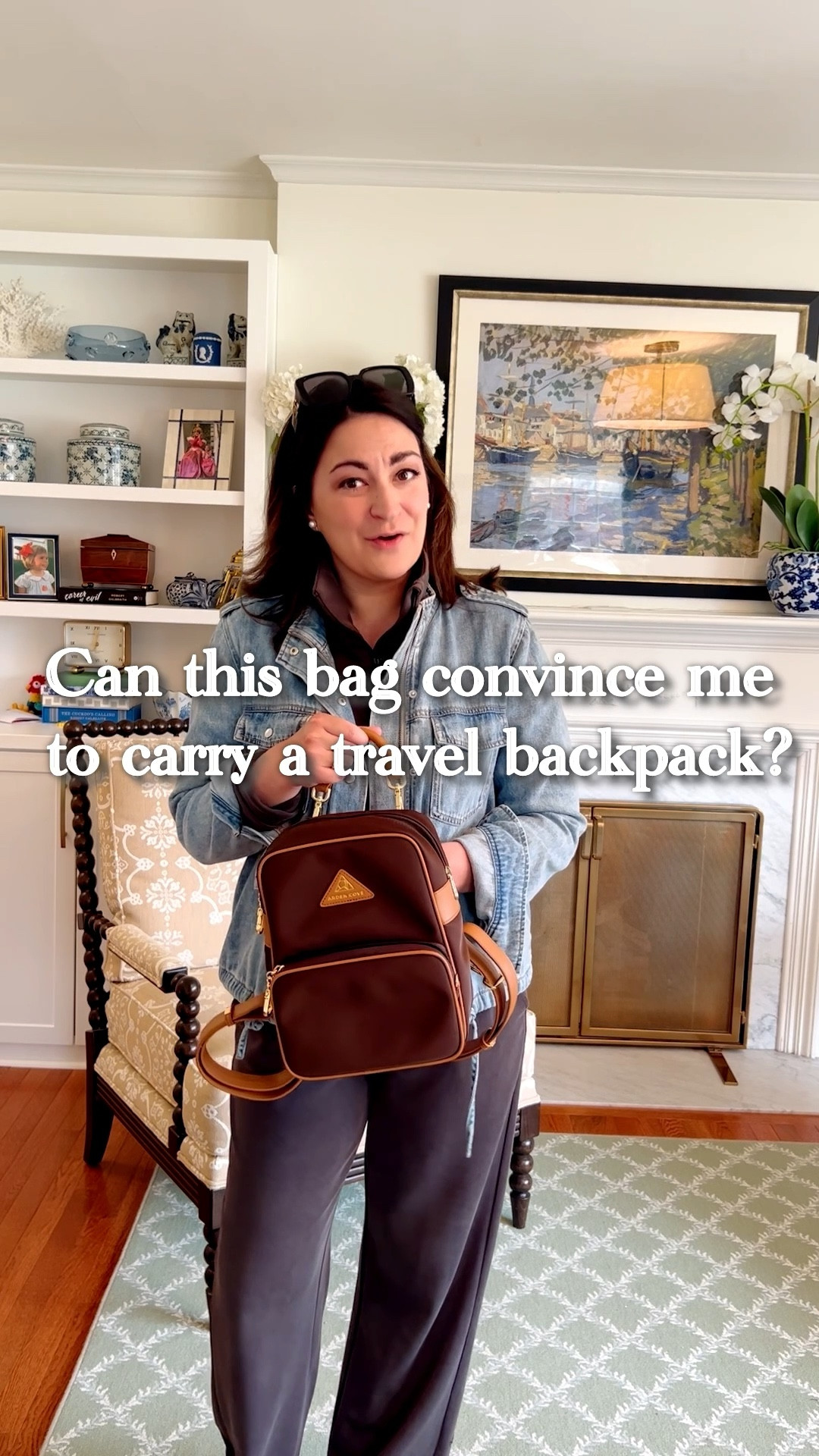 I’m usually a crossbody bag traveler. Backpacks generally feel bulky or touristy to me. But, Arden Cove has finally won me over! #ardencovepartner #travelbackpack #europetravel #europetravelbackpack #travelbag 

 #LTKTravel