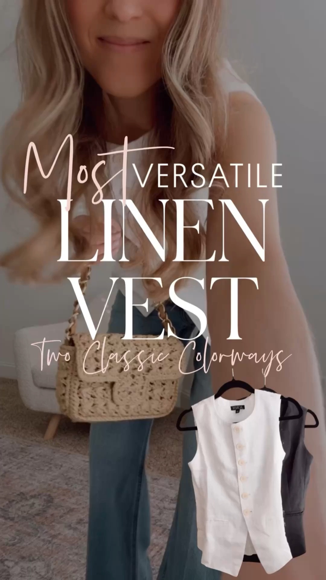 This linen vest is a game changer for spring styling. Wear it solo or layered, buttoned or open—it adds instant structure without sacrificing comfort. Comes in two timeless shades that go with everything in your closet.

Sunsets and Stilettos spring outfit linen vest for women over 40 layering piece capsule wardrobe neutral style cutaway vest J.Crew spring staples

#LTKOver40 #LTKSeasonal #LTKgrwm