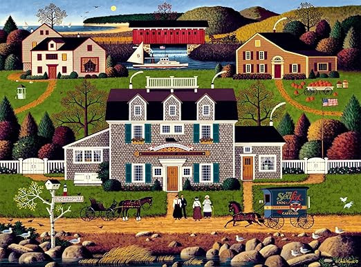 Buffalo Games - Charles Wysocki - Moonmeadow Cove - 1000 Piece Jigsaw Puzzle for Adults -Challeng... | Amazon (US)
