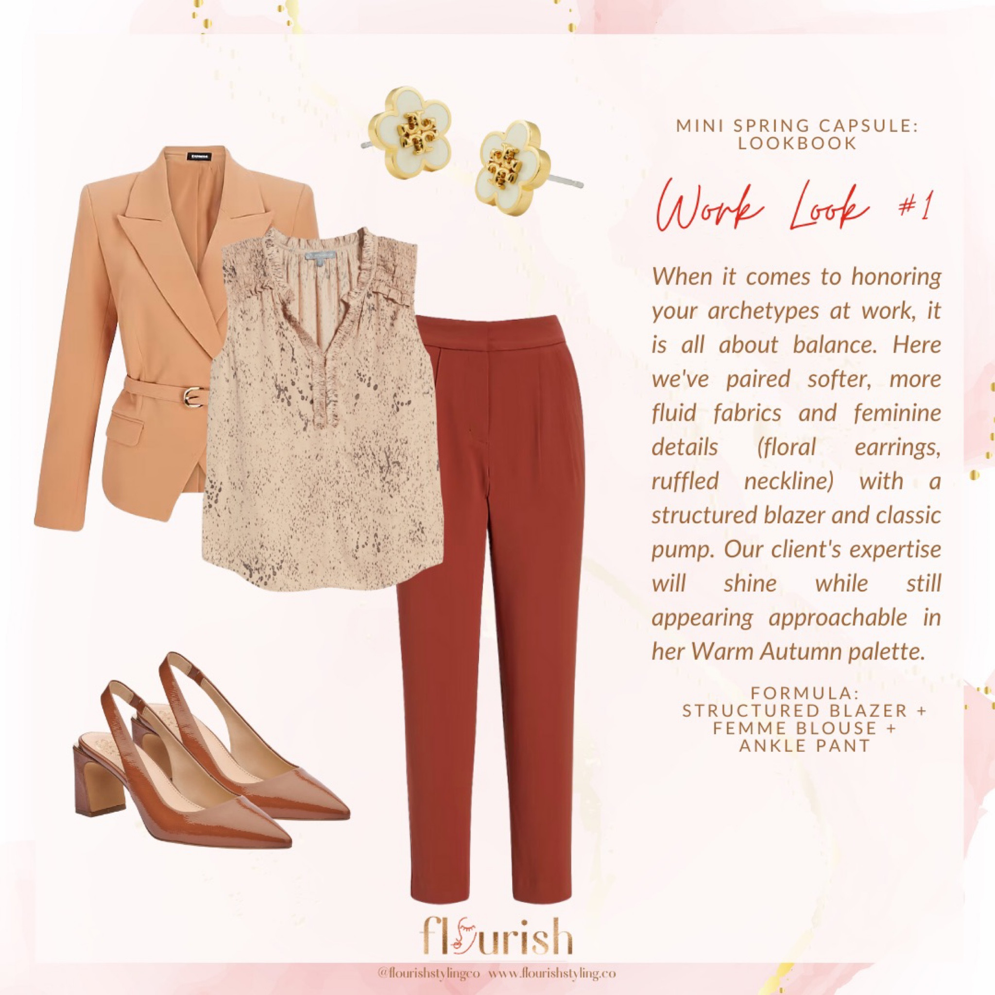Capsule wardrobe keywords: romantic essence, Warm Autumn, True Autumn, Style Archetype, WFH, momlife

#LTKstyletip #LTKitbag #LTKsalealert