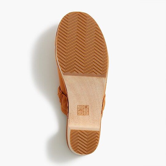 Sueded clogs | J.Crew Factory