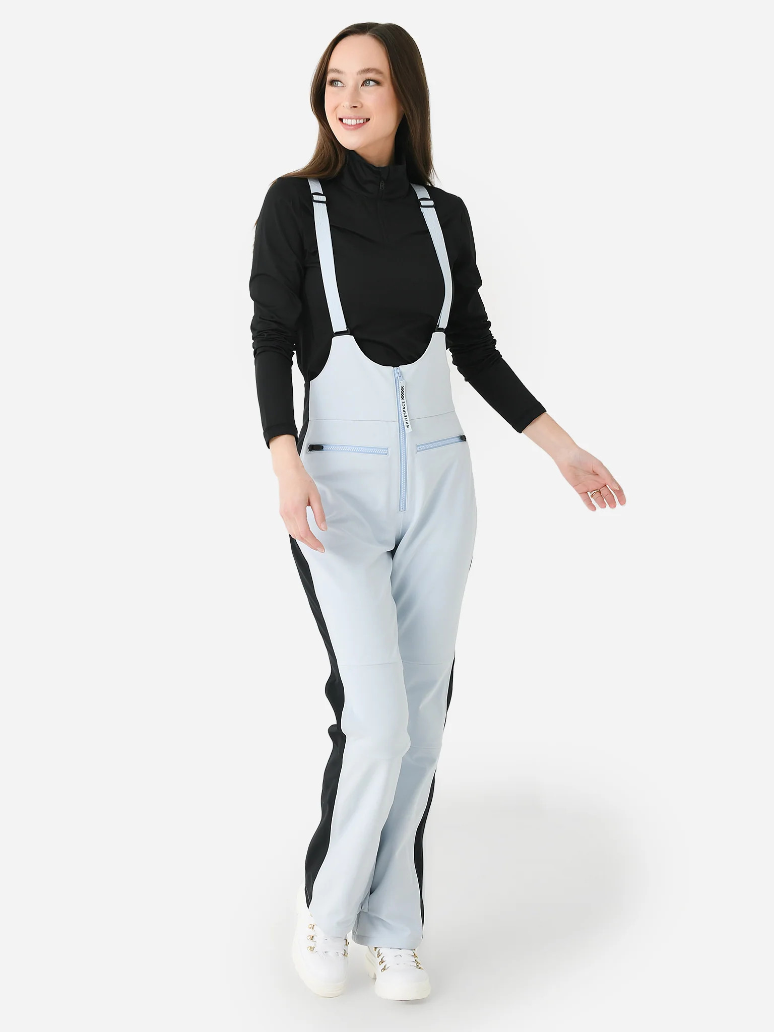 Whitespace Women's 3L High Waisted Softshell Riding Bib Pant | Saint Bernard